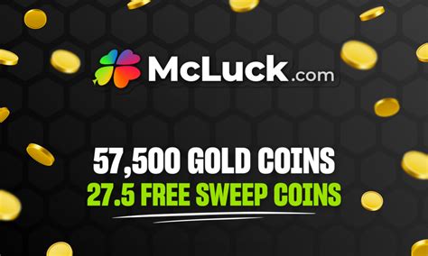 mcluck no deposit bonus|McLuck No Deposit Bonus ️ Get 57,500 FREE Coins + 27.5 SC.